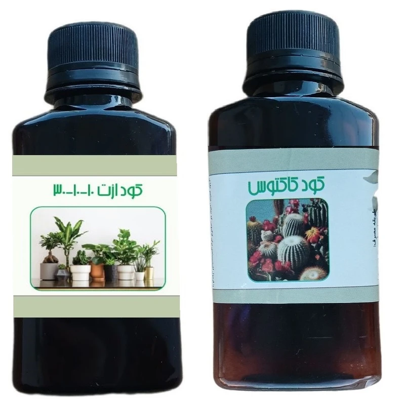 کود مایع ازت 10-10-30 و کاکتوس لایف دراپ مدل life - D حجم 110 میلی لیتر بسته 2 عددی