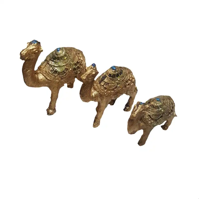 مجسمه طرح شتر کد UR23 مجموعه 3 عددی