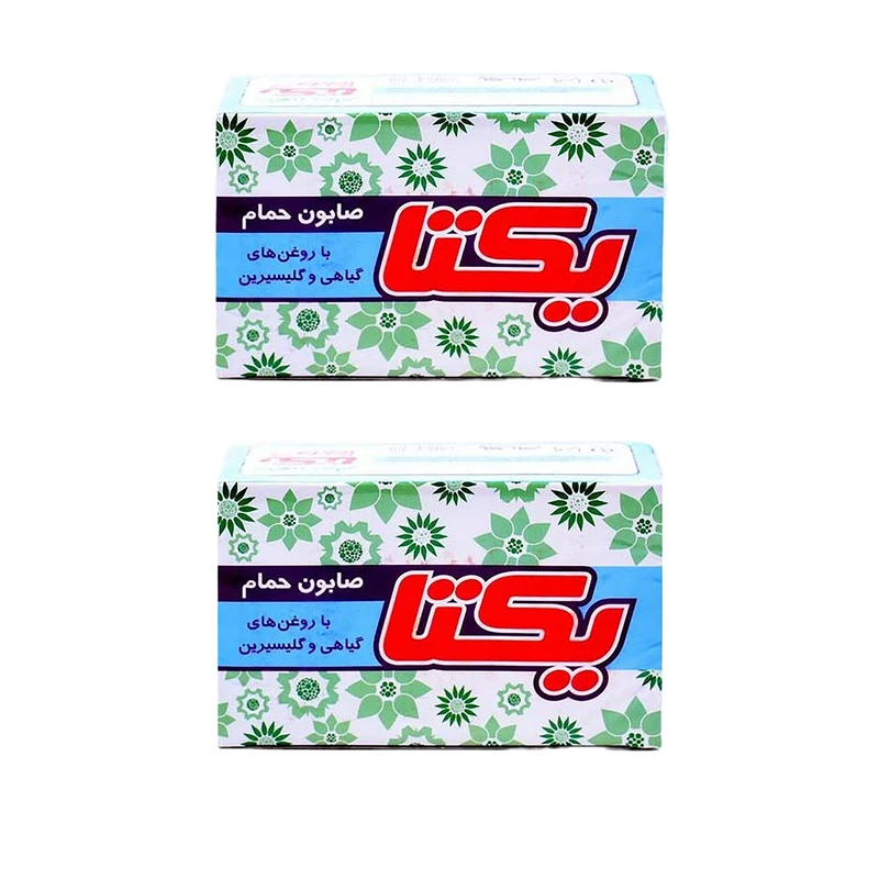 صابون شستشو یکتا مدل General وزن 100 گرم مجموعه 2 عددی