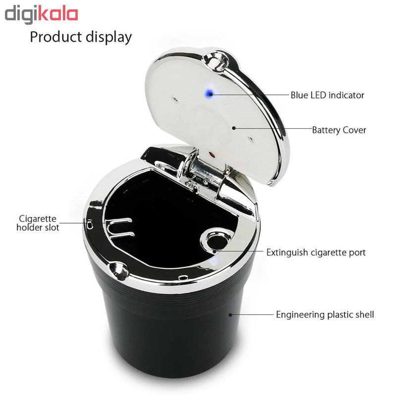 زیرسیگاری خودرو مدل HT-Peugeot