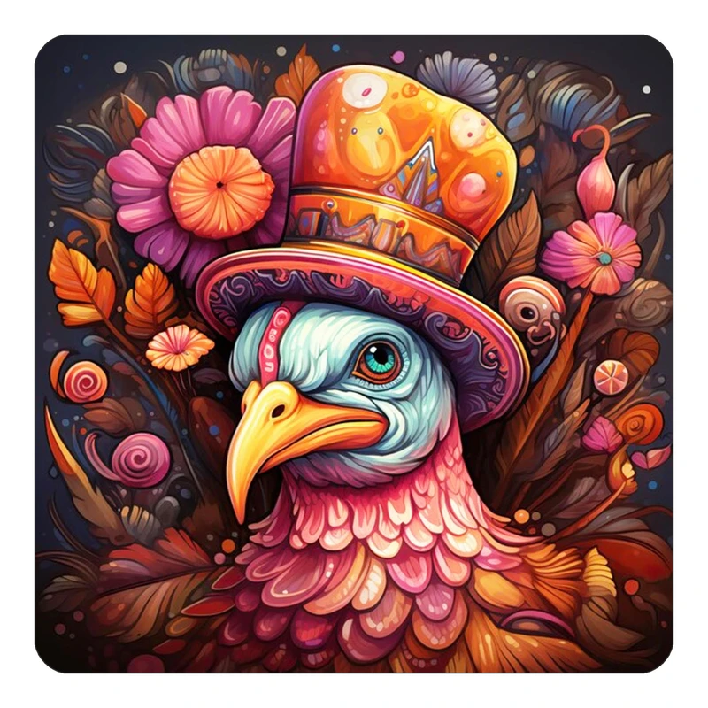 مگنت کاکتی طرح حیوانات رنگی مدل mp25694