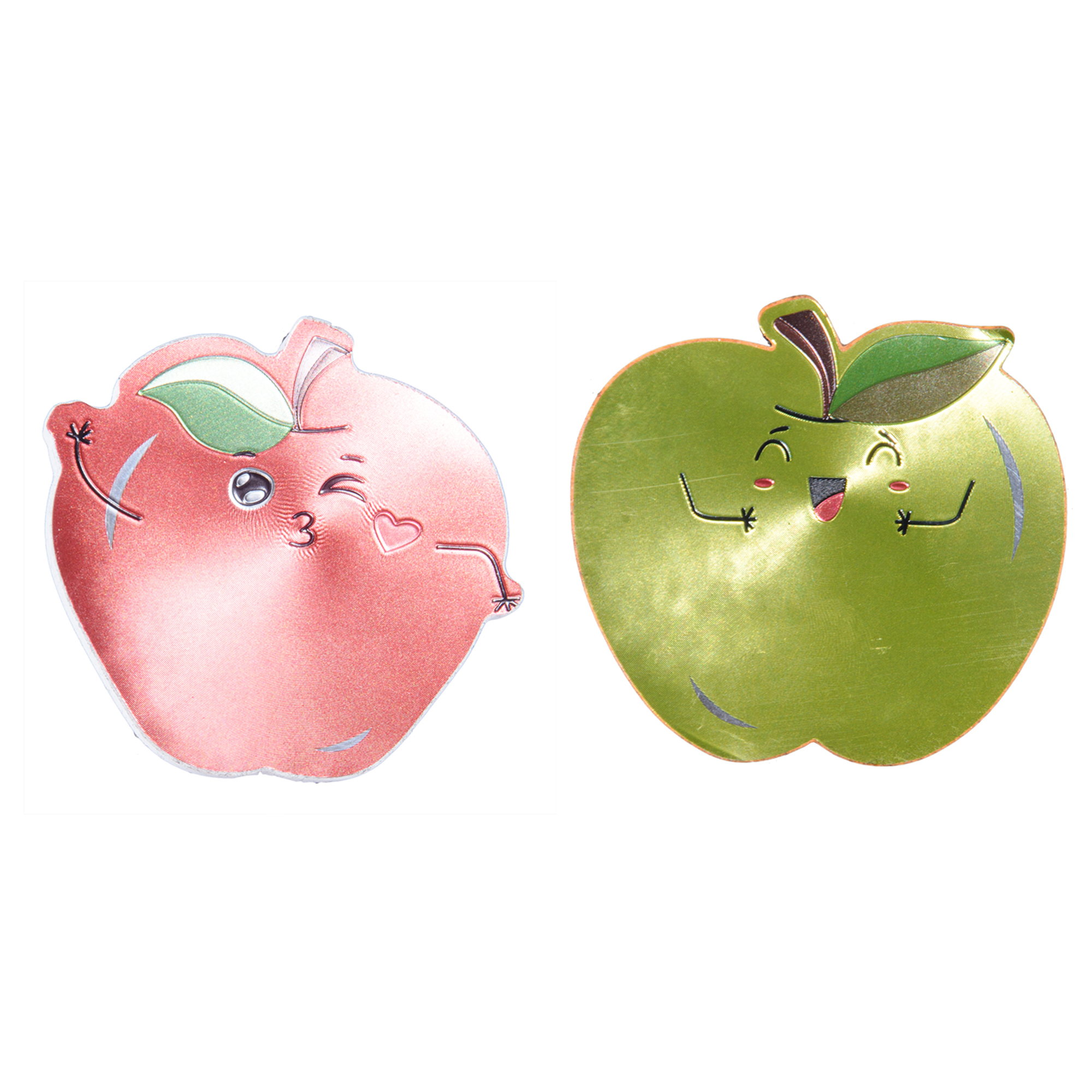 تخته پاک کن مدل مغناطیسی طرح سیب بسته دو عددی