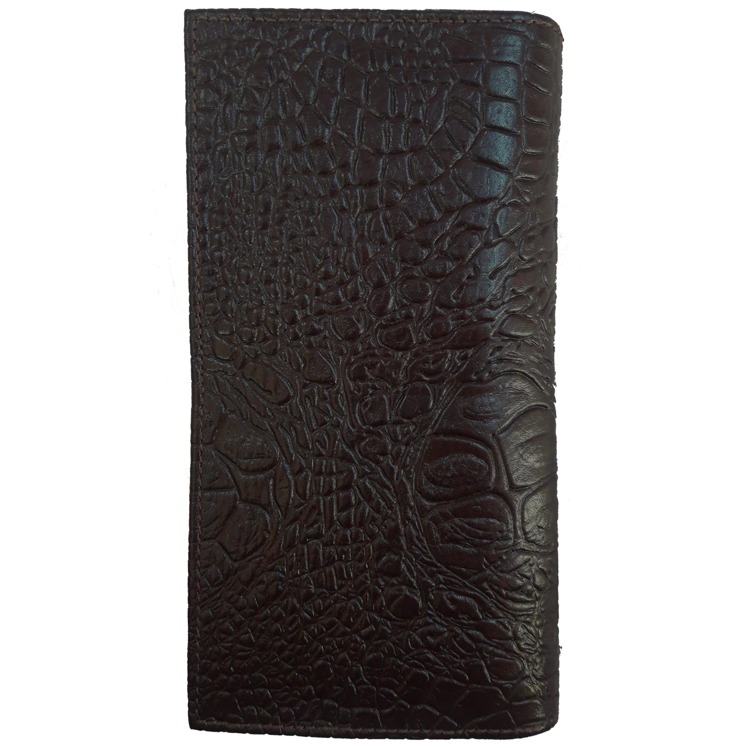 کیف پول چرم طبیعی گاوی طرح پوست مار مدل H1234