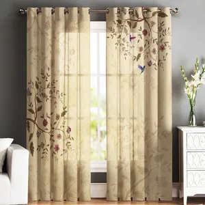 پرده شمسه نگار کد Tr5142013 سایز 140x250 سانتی متر