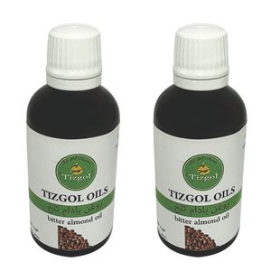 روغن بادام تلخ تیزگل مدل 005 حجم 100 میلی لیتر بسته 2 عددی
