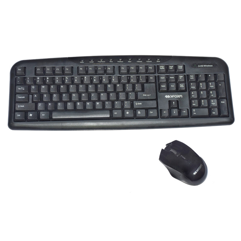 کیبورد و ماوس بی سیم ایکس فورم مدل XF-KB08