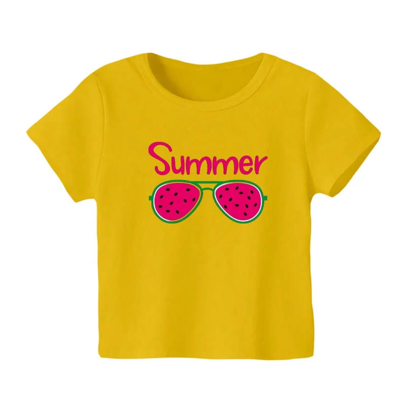 تی شرت آستین کوتاه بچگانه مدل نوشته یلدایی کد 5