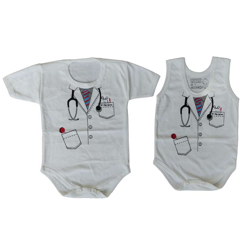 بادی نوزادی مدل پزشک مجموعه دو عددی