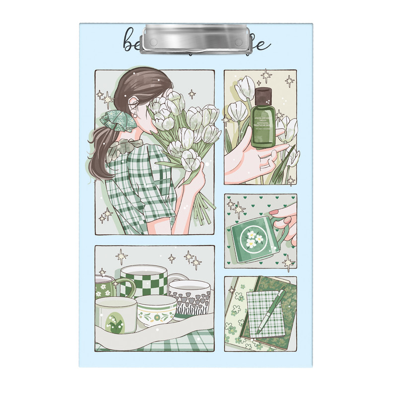 تخته شاسی آبرنگ طرح ART سایز A4