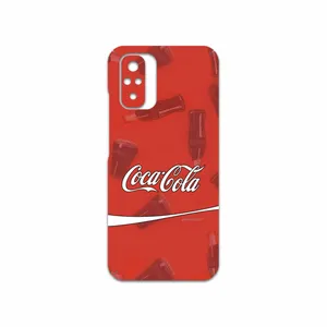 MAHOOT Coca-Cola-Logo Cover Sticker for Xiaomi Redmi Note 10