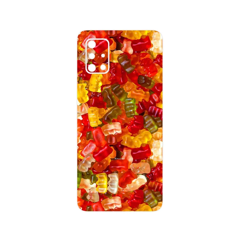 برچسب پوششی ماهوت مدل Gummi candy 1 مناسب برای گوشی موبایل سامسونگ Galaxy A71