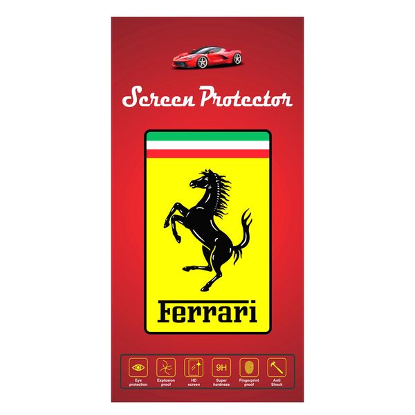 محافظ صفحه نمایش مدل Ferrari مناسب برای گوشی موبایل هوآوی Y7 Prime محافظ صفحه نمایش مدل Ferrari مناسب برای گوشی موبایل هوآوی Y7 Prime