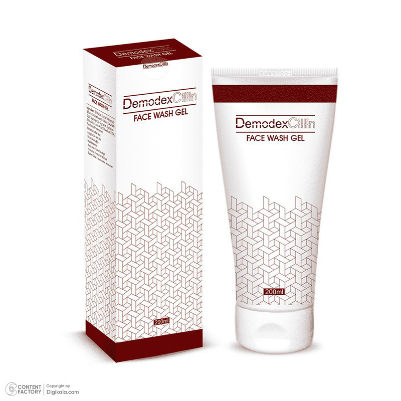 ژل شست‌وشوی صورت دمودکسیلین مدل DC حجم 200 میلی‌لیتر