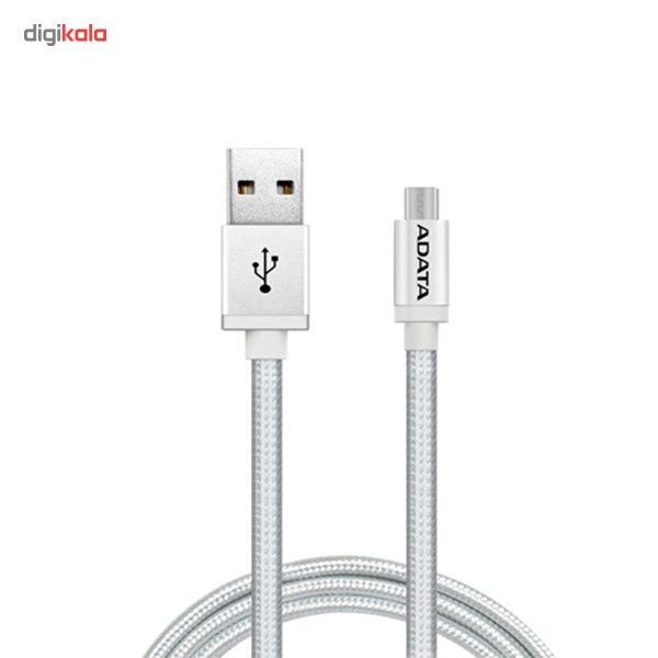کابل تبدیل USB به microUSB ای دیتا مدل Reversible Aluminum به طول 1 متر main 1 37