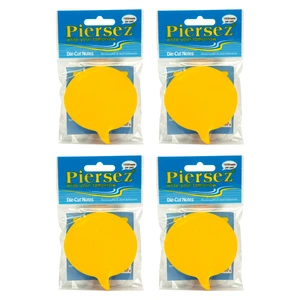 استیکر پییرسز کد PZB0117 طرح کامنتی بسته 4 عددی