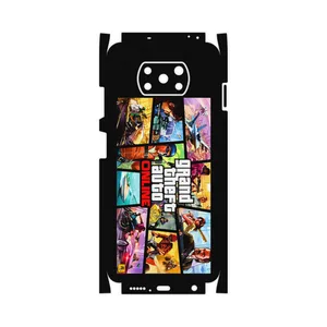 MAHOOT GTA Online Game Series-FullSkin Cover Sticker for Xiaomi Poco X3 NFC
