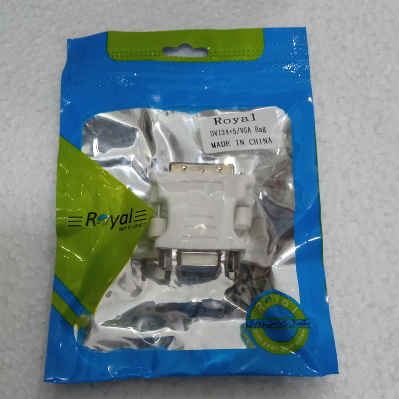 مبدل DVI به VGA رویال مدل r123 1