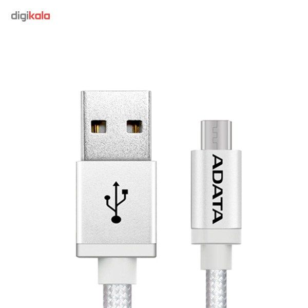کابل تبدیل USB به microUSB ای دیتا مدل Reversible Aluminum به طول 1 متر main 1 38