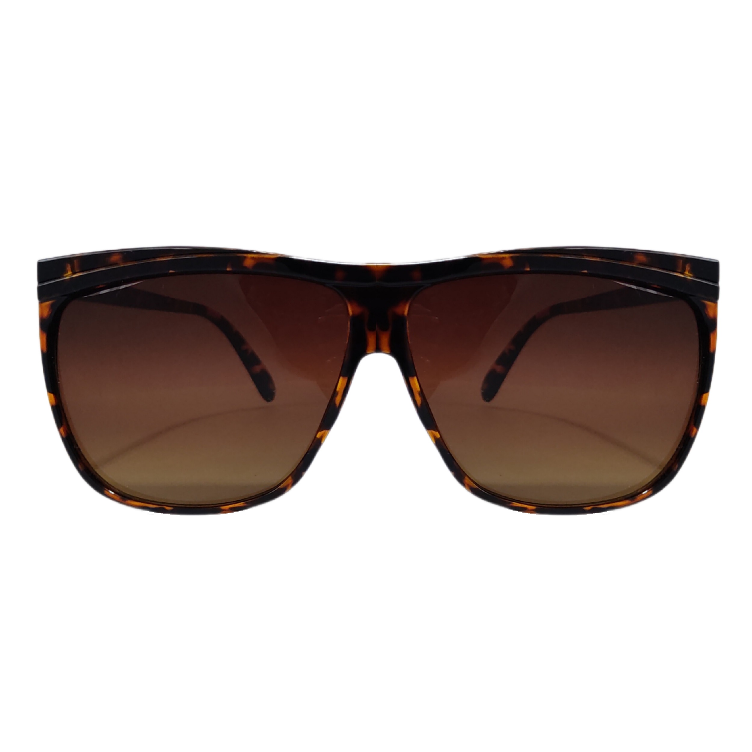 عینک آفتابی زنانه مدل مربعی پلنگی کد 094 UV400 