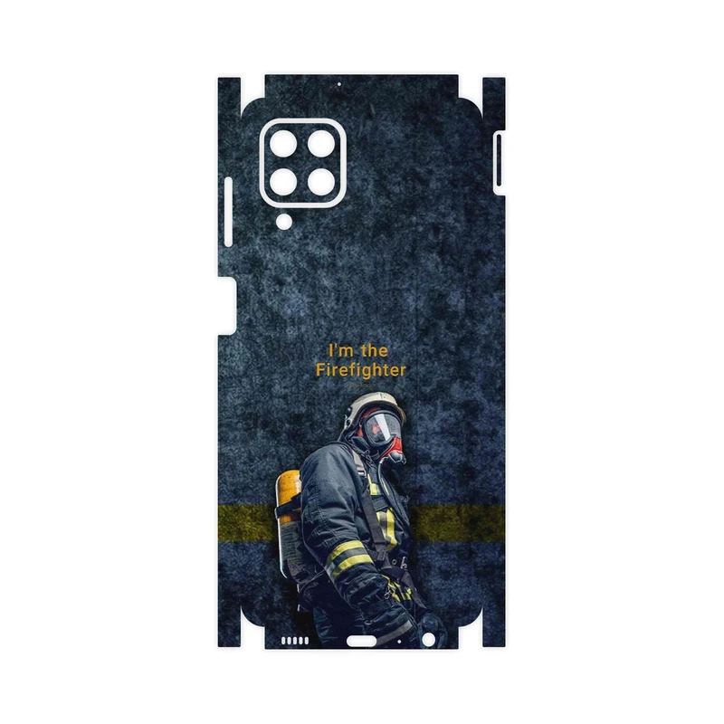 برچسب پوششی ماهوت مدل Firefighter-FullSkin مناسب برای گوشی موبایل سامسونگ Galaxy M32