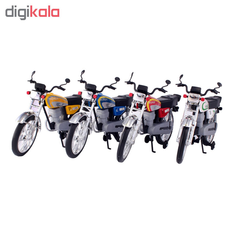 موتور بازی مدل HONDA CG 125 بسته 4 عددی