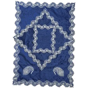 سجاده و جانماز مدل  مخمل طرح نسیم 