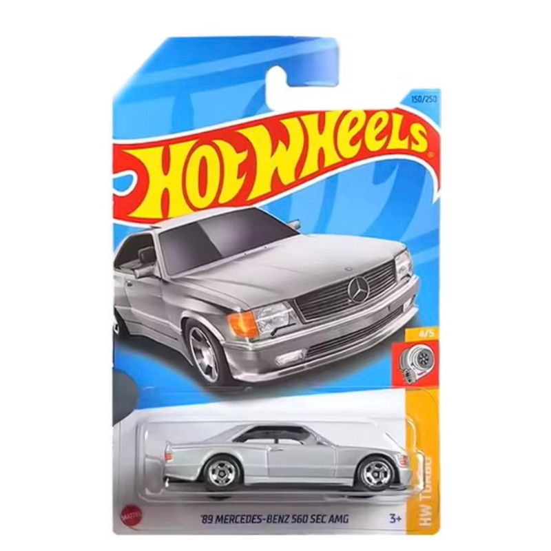 ماکت ماشین هات ویلز مدل 89 mersedes-benz 560 sec amg