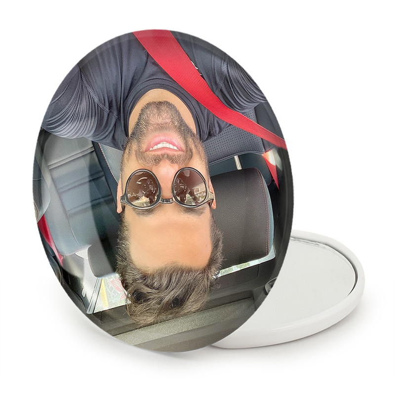 آینه جیبی خندالو طرح رضا بهرام مدل تاشو کد 4003