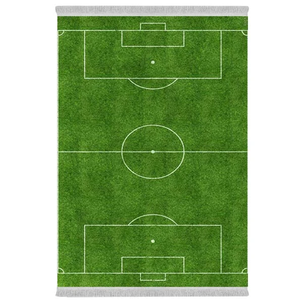 فرش پارچه‌ای دفه مدل فرشینه هازان مخمل طرح فانتزی کد 3429