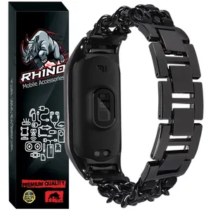  بند راینو مدل Cartier مناسب برای ساعت هوشمند شیائومی Mi Band 5 / 6