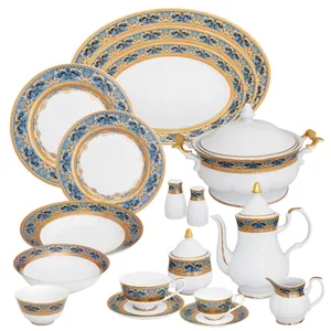 سرویس غذاخوری 128 پارچه اف ام مدل ریچ فاین کد 8351    18 نفره