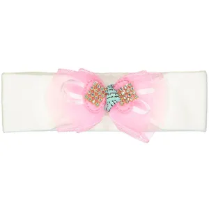 هدبند آلبی ماما مدل Pink Bow