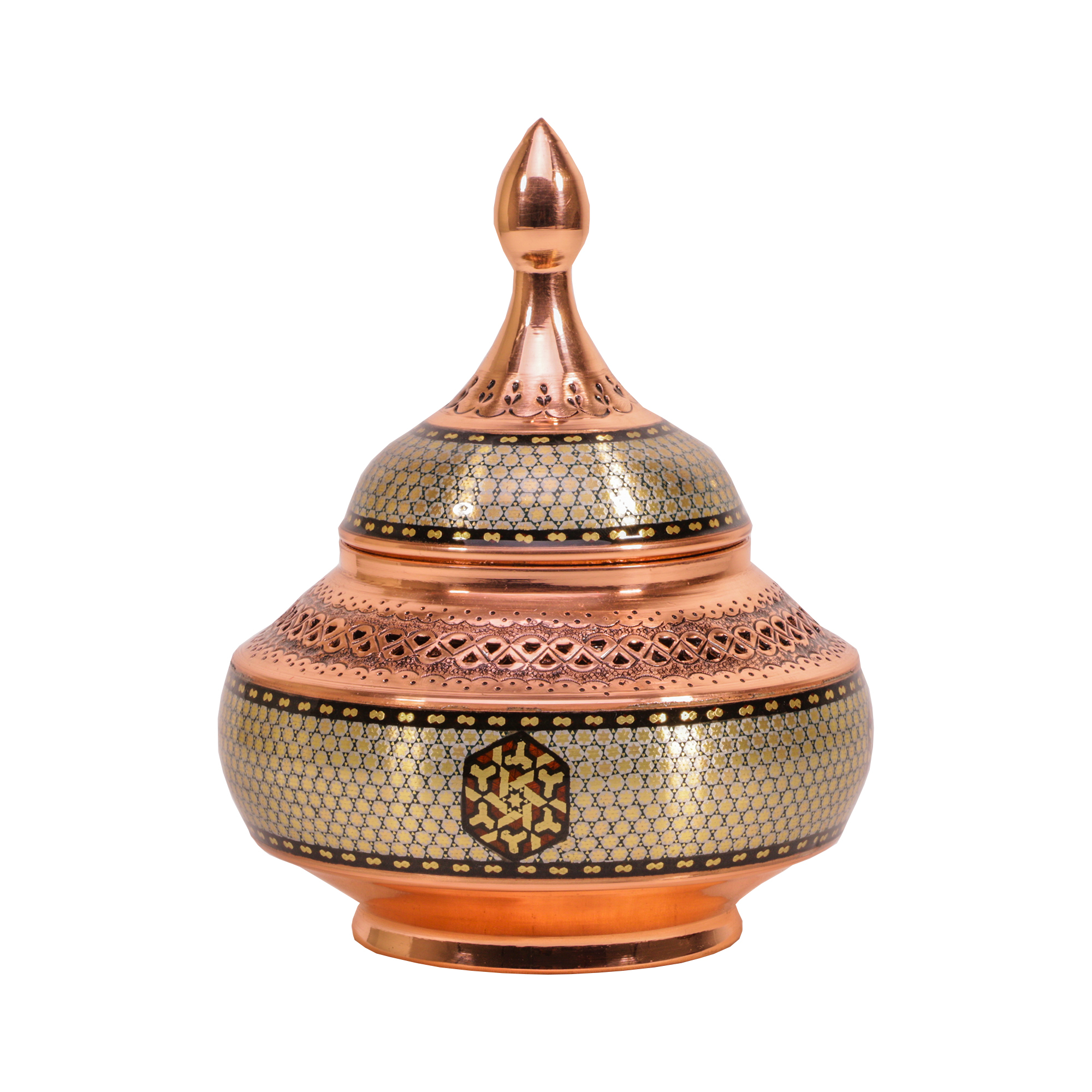 شکلات خوری خاتم کاری گالری گوهران مدل 157