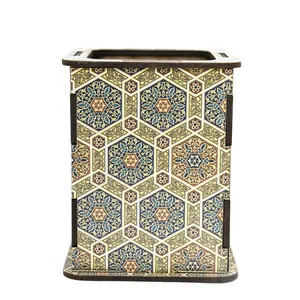 جامدادی رومیزی طرح شش ضلعی