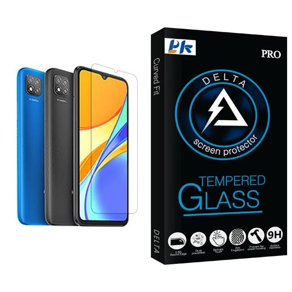 محافظ صفحه نمایش پی کی مدل Delta Glass MIX001 مناسب برای گوشی موبایل شیائومی Redmi 9C NFC