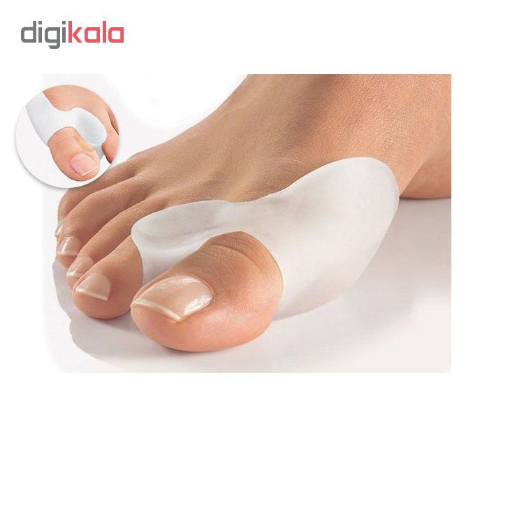 فاصله دهنده انگشت شصت پا  فوت کر مدل S-012 بسته 2 عددی