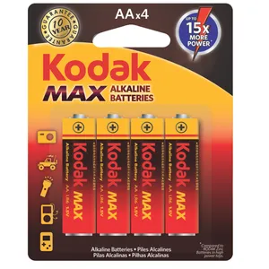 باتری قلمی کداک مدل MAX LR6 بسته 4 عددی