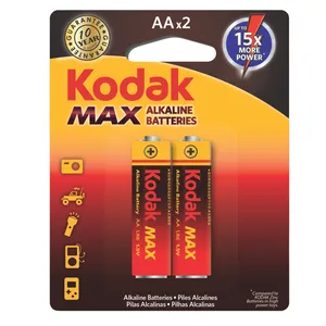 باتری قلمی کداک مدل MAX LR6 بسته 2 عددی