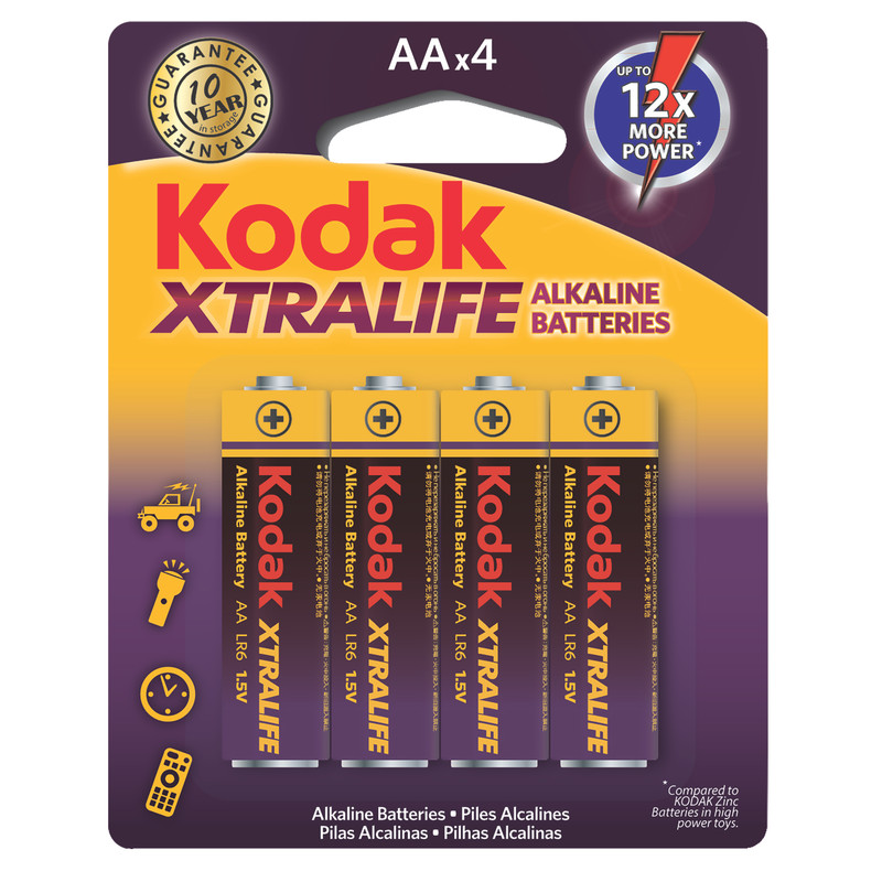باتری قلمی  کداک مدل XTRALIFE  بسته 4 عددی