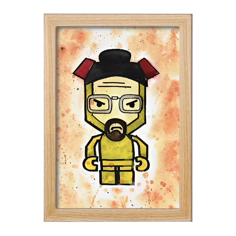 تابلو خندالو مدل بریکینگ بد (Breaking Bad) کد F11348