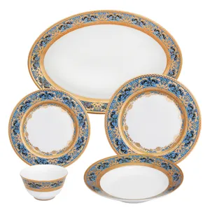 سرویس غذاخوری 25 پارچه اف ام مدل ریچ فاین کد 8351   6 نفره