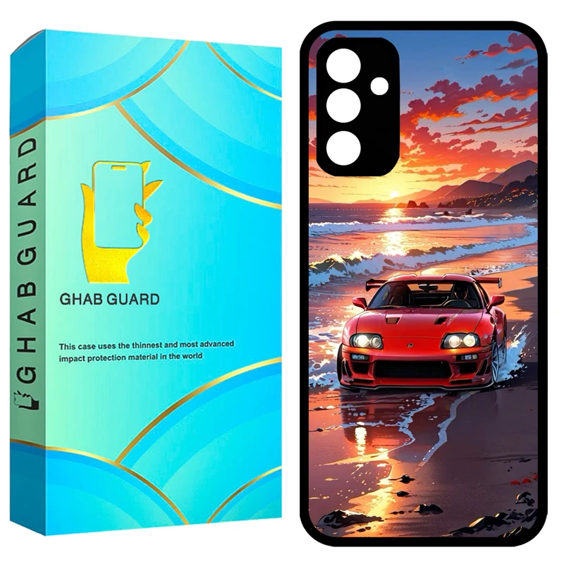 کاور قاب گارد طرح ماشین مدل GCHPA34 مناسب برای گوشی موبایل سامسونگ Galaxy A34 5G