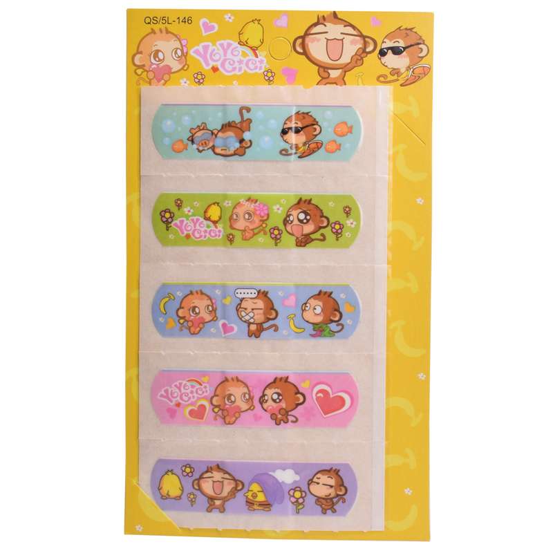 چسب زخم طرح میمون بسته 5 عددی