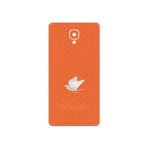 MAHOOT Minimalist origami bird Cover Sticker for OnePlus 3