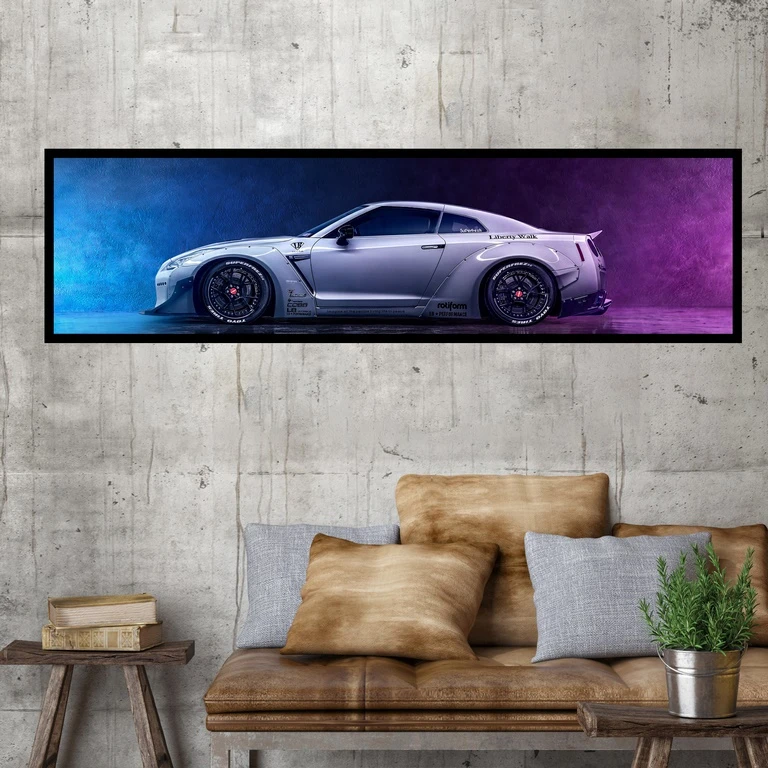 تابلو بکلیت طرح اتومبیل ماشین مسابقه ای مدل کشیده B-7904