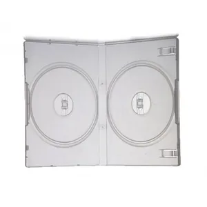 قاب سی دی و دی وی دی شفاف دوبل مدل s1122 بسته 10 عددی