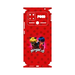 MAHOOT Ladybug and Cat Noir-FullSkin Cover Sticker for Xiaomi Poco C40