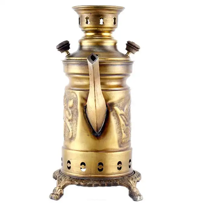 سماور زغالی مدل قلم ظرفیت 2 لیتر