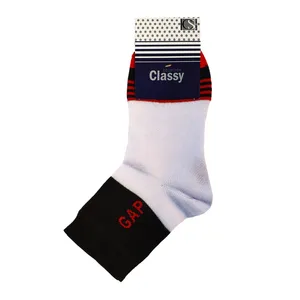 جوراب ساق کوتاه پسرانه مدل اسپرت classy نخی کد bg