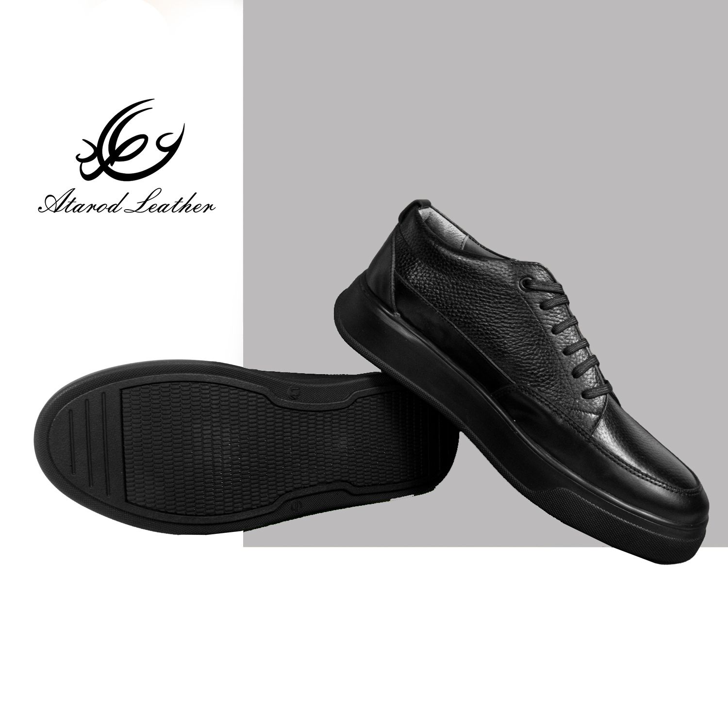 کفش روزمره مردانه چرم عطارد مدل چرم طبیعی کد SH259 -  - 3